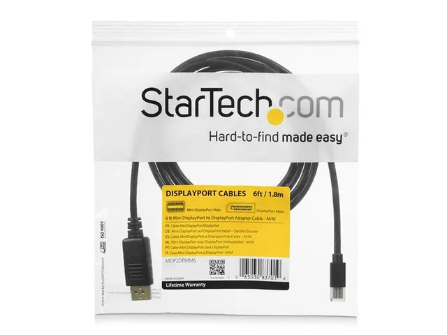 Mini Displayport Displayport 1.2 Adapterkabel M/m Displayport 3 Meter