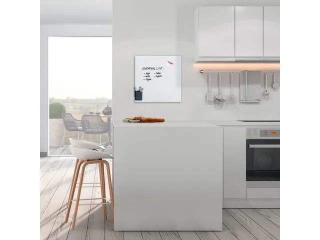 Support stylo S Sigel pour tableau en verre 75x94x51mm anthracite