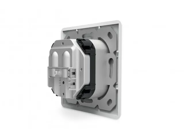 CAT 6A Klasse EA netwerkaansluiting afgeschermd wit inbouw 8 richtinge