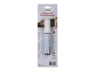 Krijtstift Europel watervast 15mm wit blister 1 stuk - 4