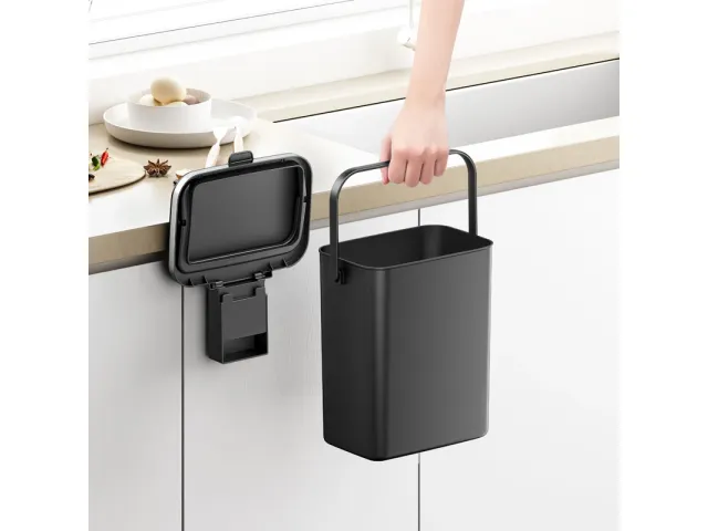 EKO Afvalbak Puro Plus Food Waste Caddy 10 liter zwart