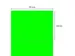 Etiquette universelle 210x148mm vert fluorescent 100 pièces