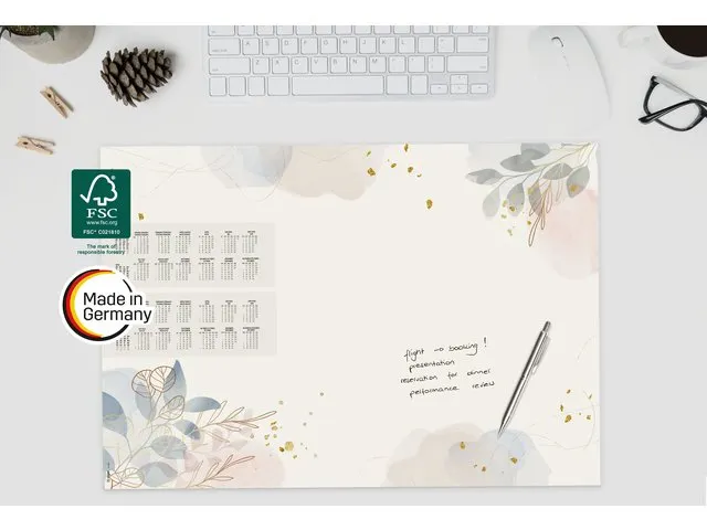 Designonderlegger Sigel Pastel Garden 27/28 59,5x41cm 30 vel 80 grams