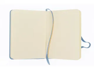 Schetsboek Kangaro A6 sky blue PU HC 80 vel 140gr roomwit met elastiek - 3