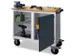 Établi Mobile Charge Maxi. 400Kg Tôle D'acier Ral7035 Façade Ral703