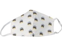 Wasbaar mondmasker cars motief, maat: kinderen, 5 stuks