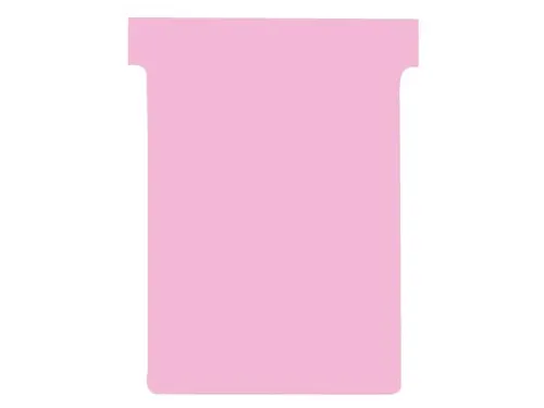 T-planbordkaarten index 3, ft 120 x 92 mm, roze