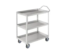 Etagewagen,Draagverm. 150Kg,3Etage(S),Etage(S) Grijs,Grijs