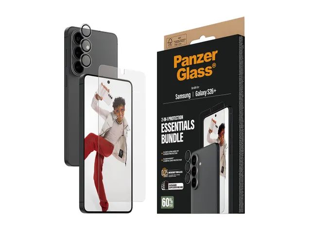 PanzerGlass Hoops 2-in-1 Bundle Samsung Galaxy S26+ | Ultra-Wide