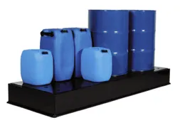Opvangbak Hdpe 2470x870x170mm V. 6x220l Pe Plaat Volume 225l