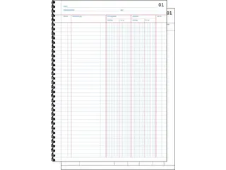 Expres kasboek btw kolom ft A4 NL dupli 50x2 vel - 3