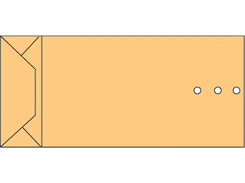Envelop Quantore Monsterzak 120x285x50mm 120gr Bruin
