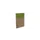 baliepaneel,v. bureau,aanbouw links,B 800mm,NT-cherry,BN7048-groen