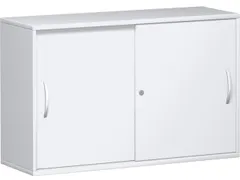 schuifdeurkast,HxBxD 770x1200x430mm,decor romp wit,decor front wit