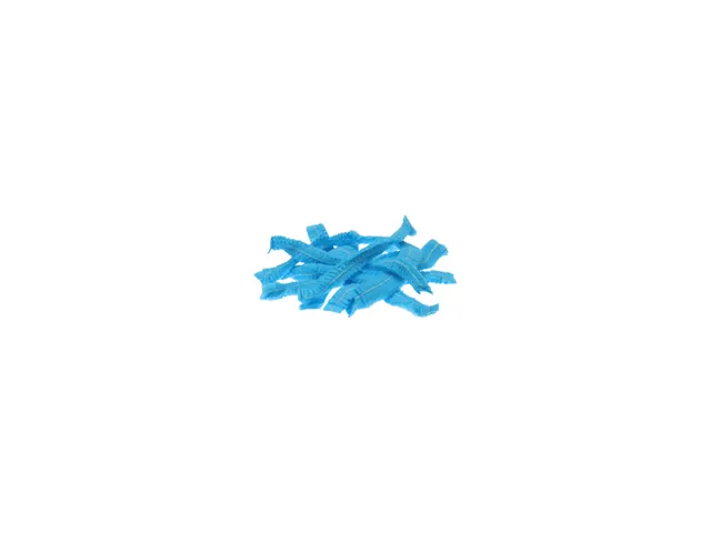 Haarnet CMT clip non-woven M 50cm PP blauw 100 stuks