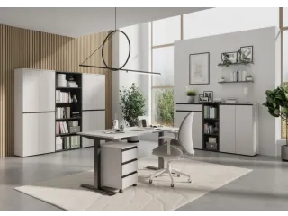 Elektrisch ihv bureau,HxBxD 720-1200x1800x800mm,blad decor kasjmier - 3
