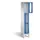 lockerkast 1850x320x500mm 1x3 vakken Cilinderslot Poten, RAL5010