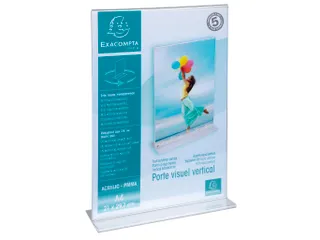 Folderhouder T A4 ve rticaal transparant - 1