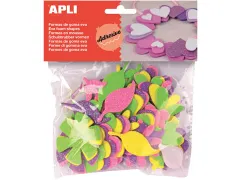 Zelfklevende Glitter Bloemen 48 Stuks