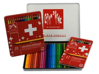 Kleurpotloden Caran D'ache Swisscolor Aquarel 12stuks Assorti - 2