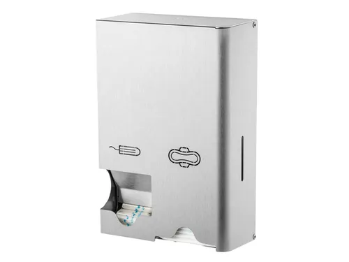 MediQo-line Maandverband- & tampondispenser klein RVS, MQSTB E