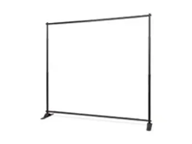 OUTLET Beurswand Flex Wall L zwart frame