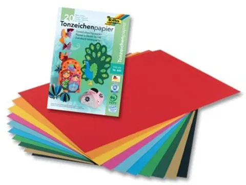 Folia Gekleurd Tekenpapier A4 Assorti