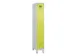 locker voor scheiding van kleding,HxBxD 1950x300x500mm,1vak