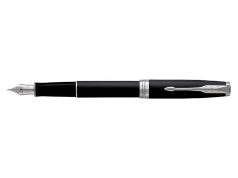 Vulpen Parker Sonnet Matte Black lacquer CT medium