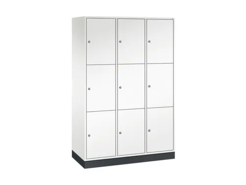 grootvolume-lockersysteem,HxBxD 1950x1220x500mm,3x3vakken,cil.-slot