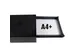 Module de classement Big Box 4 tiroirs Glossy - Noir brillant