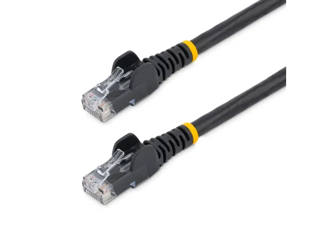 Cat6 patchkabel met snagless RJ45 connectors 2 meter zwart