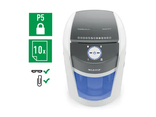 Papiervernietiger Leitz IQ OptiMax Office 2x15mm