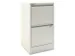 hangmappenkast,HxBxD 672x413x400mm,2hangmappenframes,romp verkeerswit
