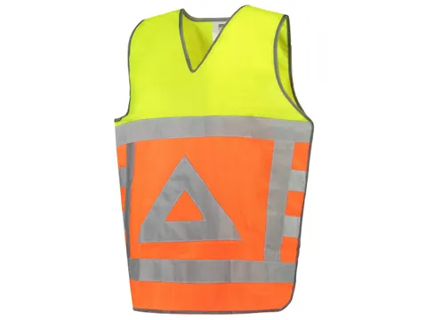 Tricorp 453011 fluohesje, geel/oranje, maat XS/S, per stuk