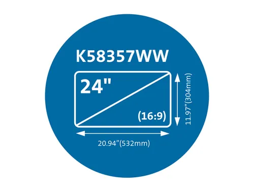 MagPro Monitor privacy filter 24 inch (16:9)