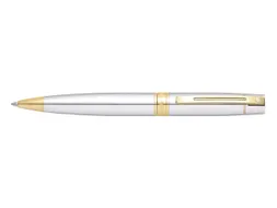 Balpen SHEAFFER 300 E9342 Bright chrome gold tone