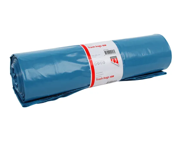 Afvalzak Quantore LDPE T70 240L blauw 65/25x140cm Voordeelbundel