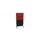 scheidingswand,HxB 1545x800mm,CC-zwart,BN4011-rood