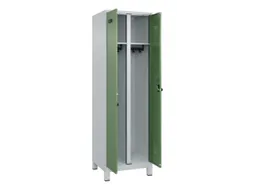 locker voor scheiding van kleding,HxBxD 1950x600x500mm,2vak