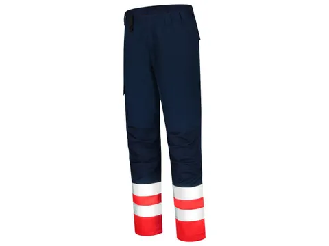 Tricorp 503012 Werkbroek High Vis fluor rood/navy maat 58
