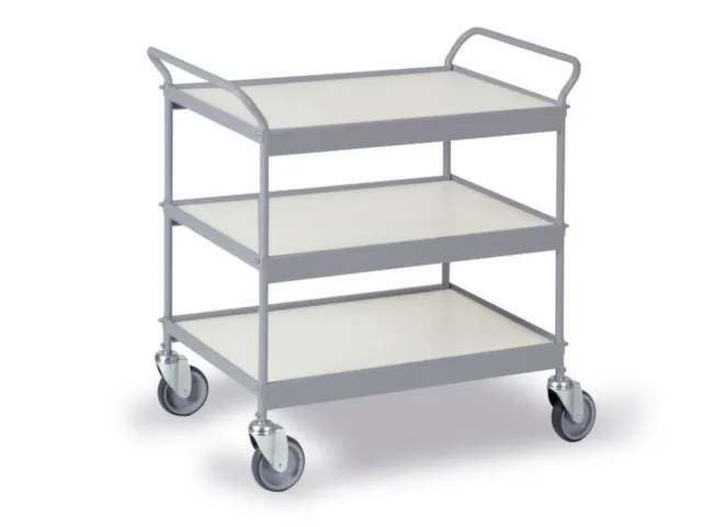 Universele Wagen 150kg Laadvl. Lxb 785x500mm 3 Etages Zilvergrijs