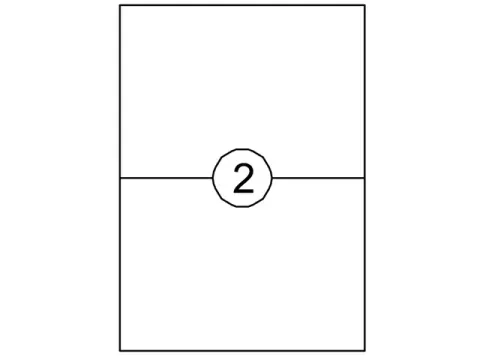 Etiket Quantore 210x148mm 200st Voordeelbundel