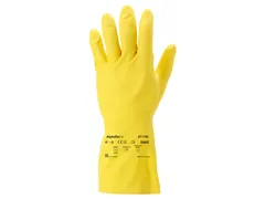 Ansell AlphaTec 87-190 Extra dunne handschoen Geel maat 6.5-7