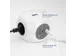 Cube multiprise ACT 3 prises inclus 2x USB C/A 1,5m blanc/gris FR/BE