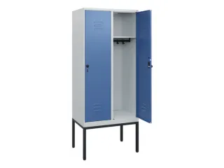 locker,HxBxD 1950x800x500mm,2vak,vak B 400mm,draaigrendel - 2