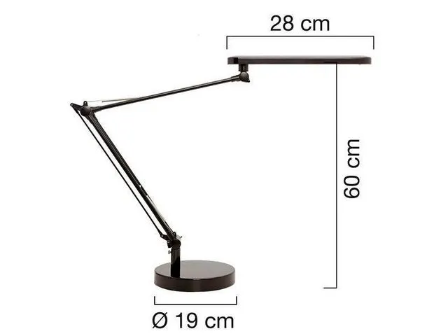 Lampe à Leds MAMBO Noir
