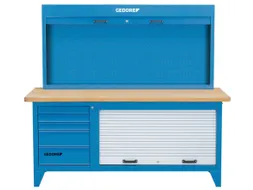 GEDORE BR 1500 LH combinatiewerkbank met kast