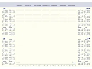 Onderlegblok 2027 Brepols Office Mate 7dagen/1pagina 41.2x59cm - 2