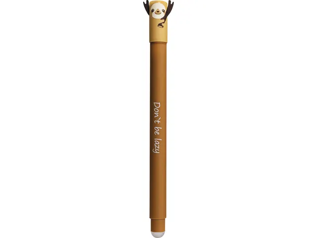 Gelpen Eberhard Faber Animal Erase-It Luiaard schrijfkleur: blauw Teks